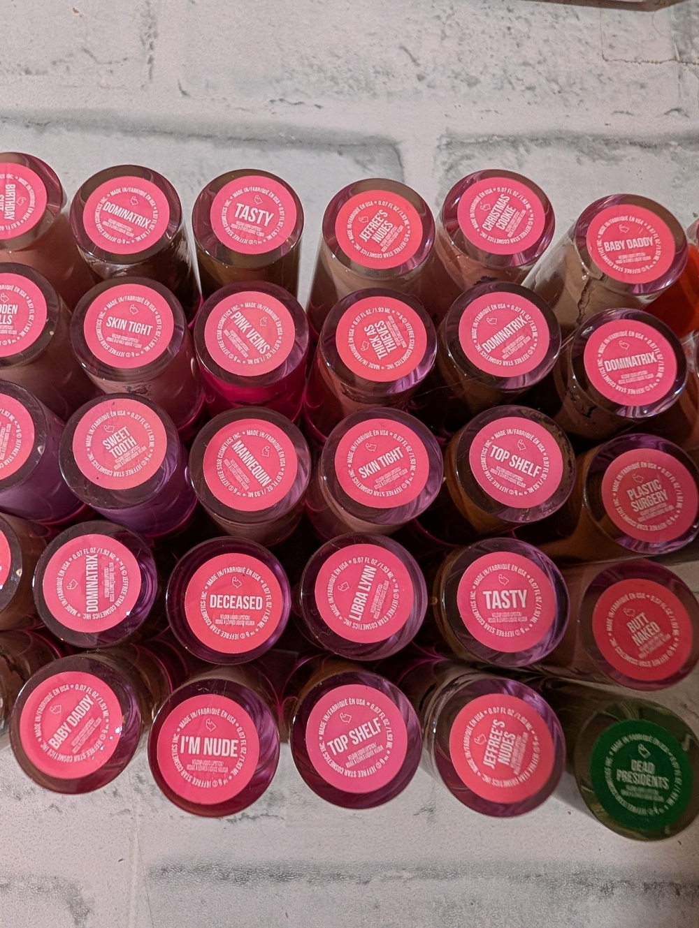JEFFREY STAR MINI VELOUR LIQUID LIPSTICK COLLECTORS BUNDLE OF 58 - Picture 8 of 15